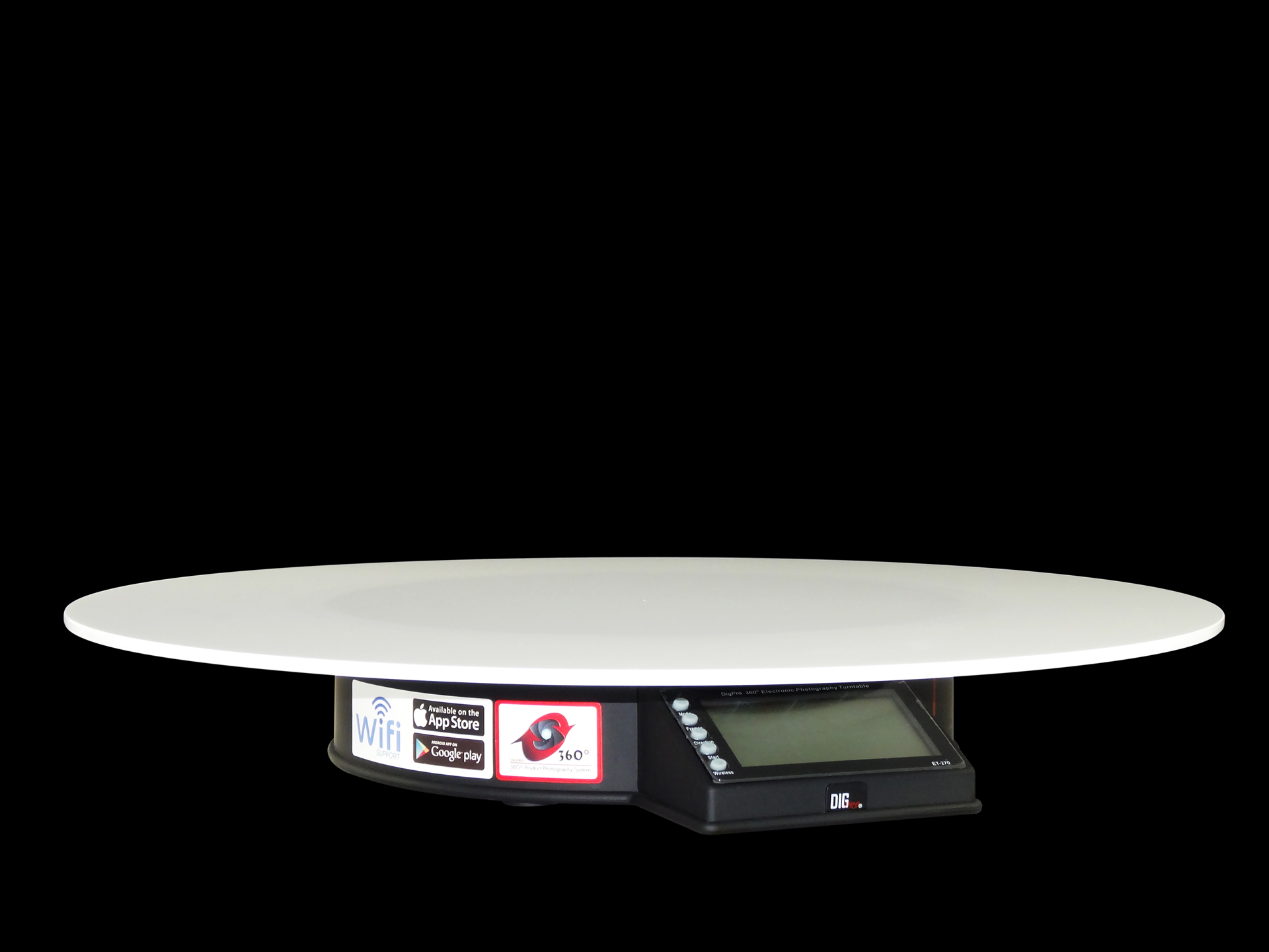 DigPro 360 45cm 转盘倒影板 (白色)